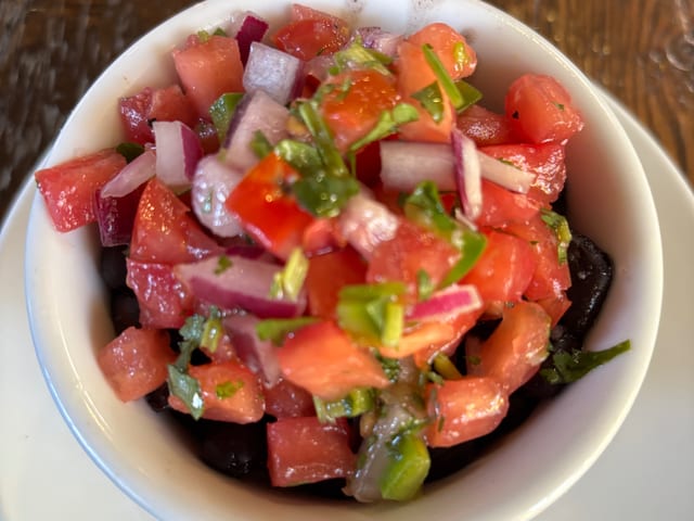 Side of Black Beans (V, GF).